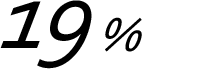 19%